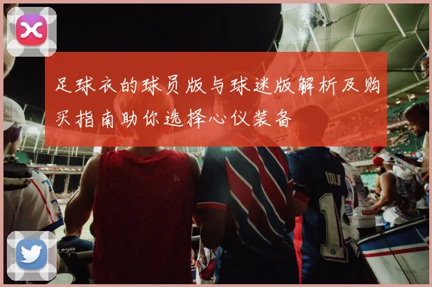 足球衣的球员版与球迷版解析及购买指南助你选择心仪装备