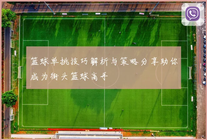 篮球单挑技巧解析与策略分享助你成为街头篮球高手